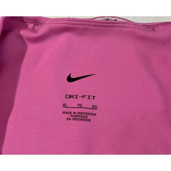 Nike Women's ONE 7'' High-Rise Gym/Yoga/Biker Shorts Size XL Pink DV9022-675 EC - Picture 5 of 8
